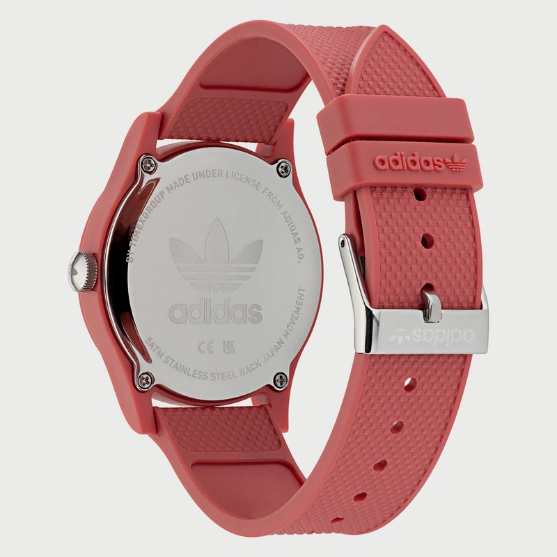 Adidas ساعة شمسية للرجال بلون المرجان - Image 3